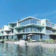 Illustration for article titled Modern Boat Homes to Survive Rising Sea Level